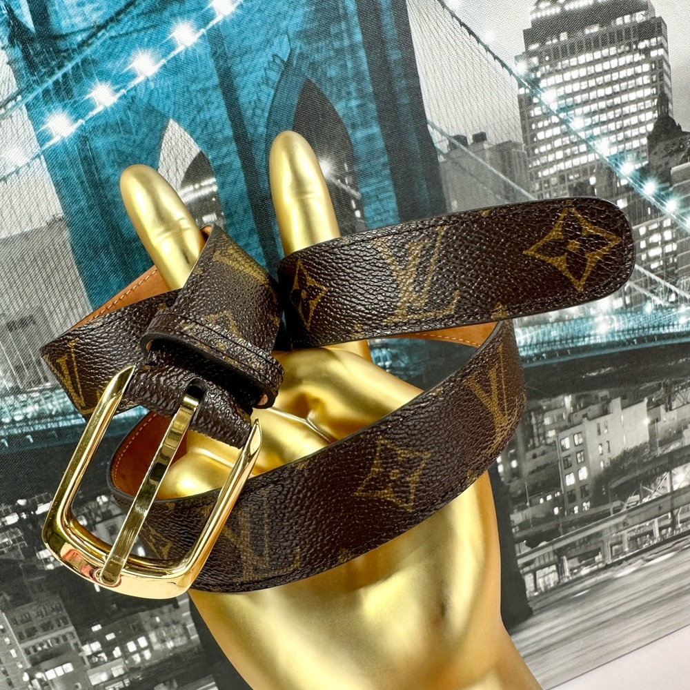 Louis Vuitton Ellipse Monogram Belt - US women 4